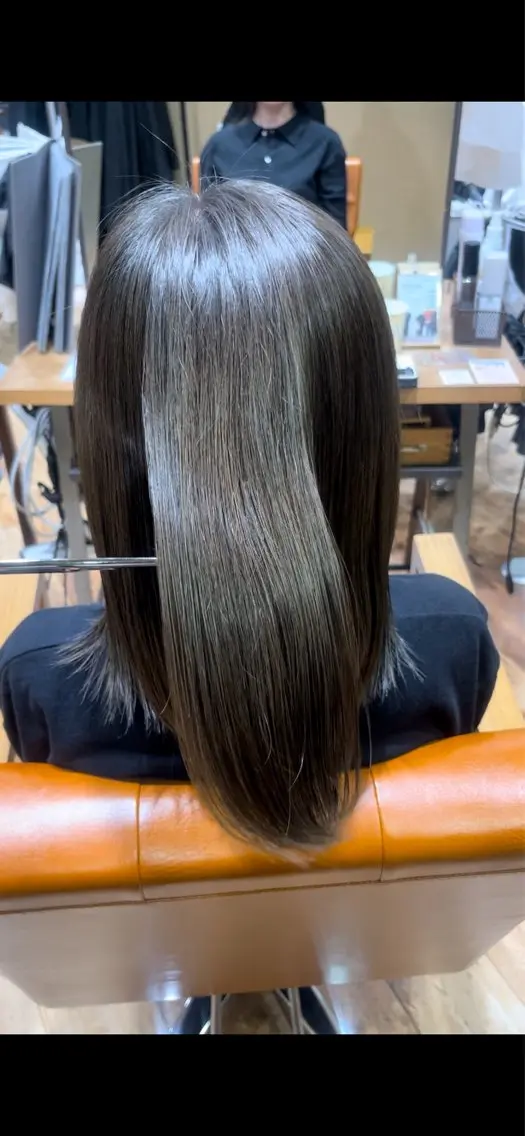 ミディアム カラー カラーモデル募集中 🎀🤍菜々美のヘアスタイル