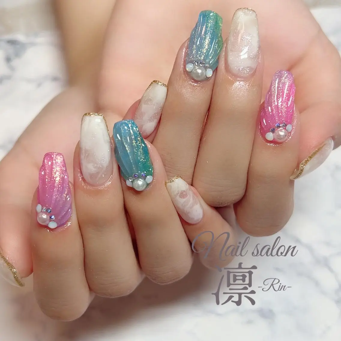 ネイル ジェルネイル private salon凛のネイルデザイン