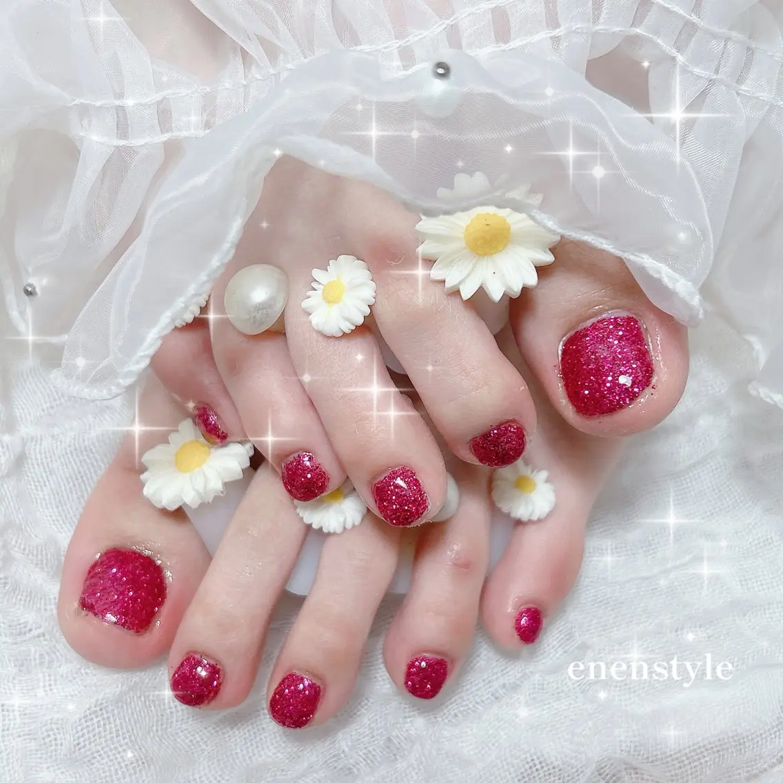 ネイル フットネイル enenstyle YUAのネイルデザイン