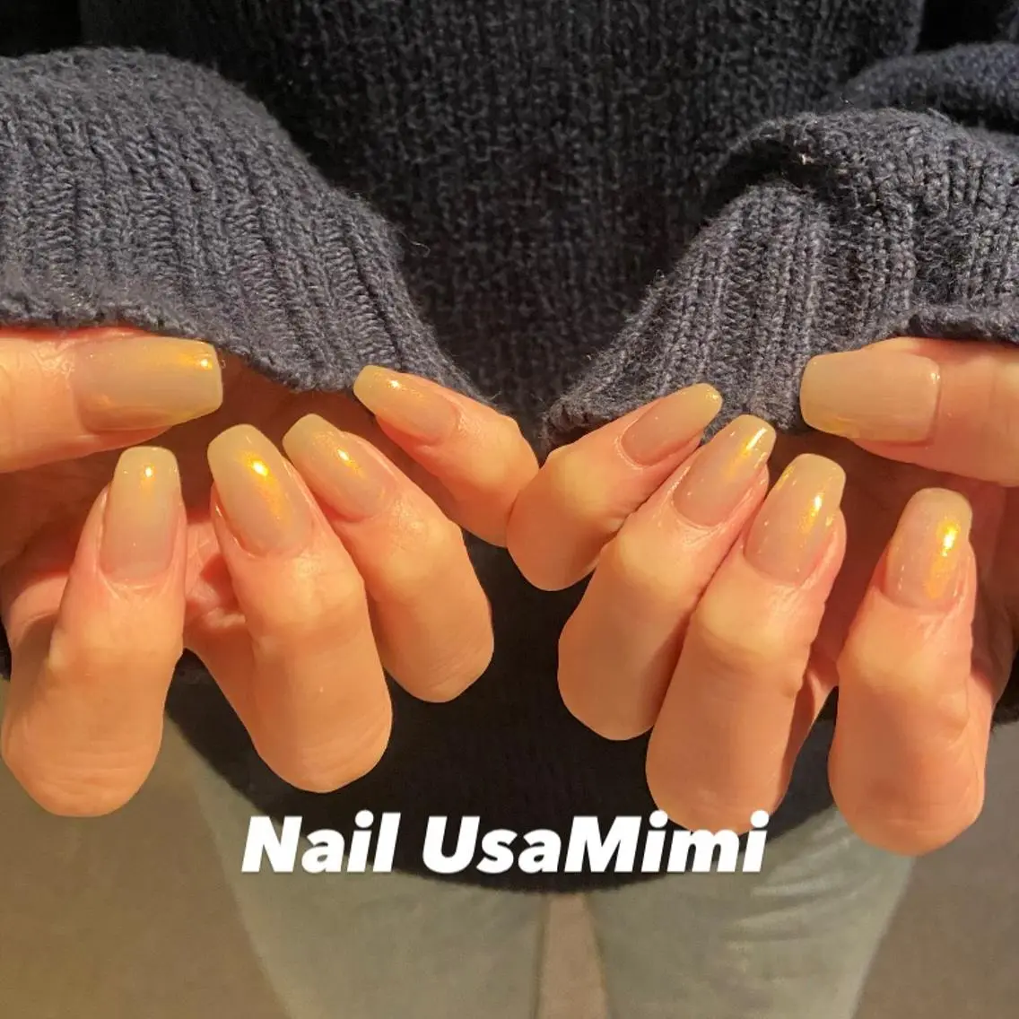 ネイル フットネイル ジェルネイル マグネットネイル 持ち込み ニュアンスネイル 本町ネイルNail UsaMimiのネイルデザイン