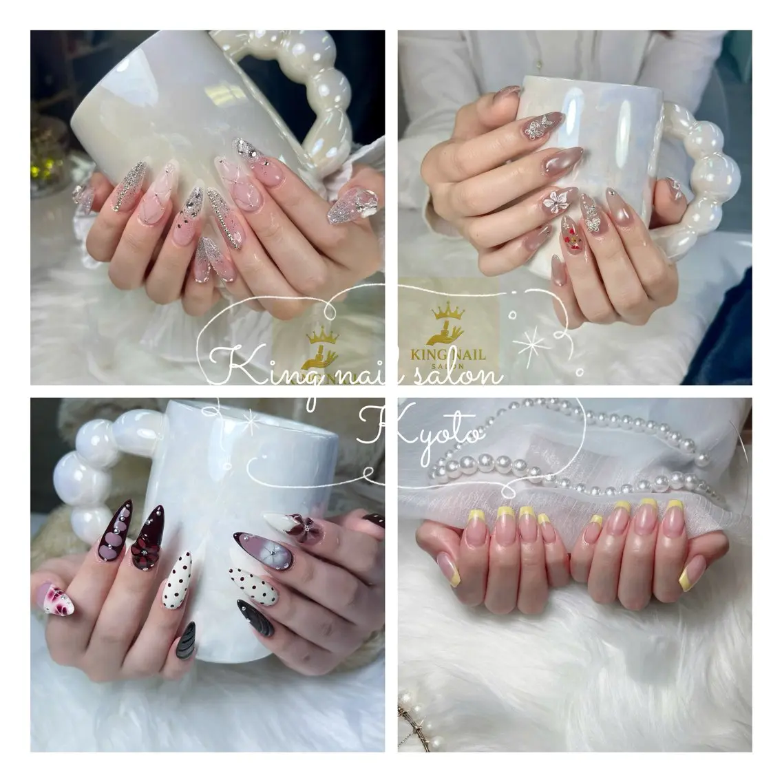 ネイル ジェルネイル ガーリー 韓国ネイル ニュアンスネイル シンプルネイル ハンドネイル King Nail_Salonのネイルデザイン