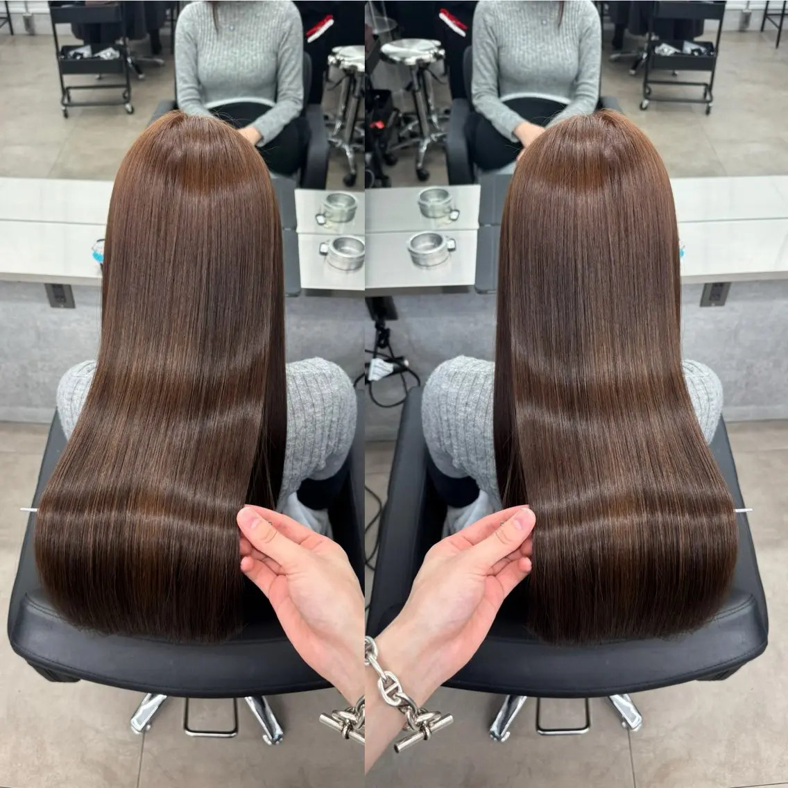 ロング カラー 髪質改善 縮毛矯正 カット ヘアカラー トリートメント ヘッドスパ 🌈代表 🌈macotoのヘアスタイル