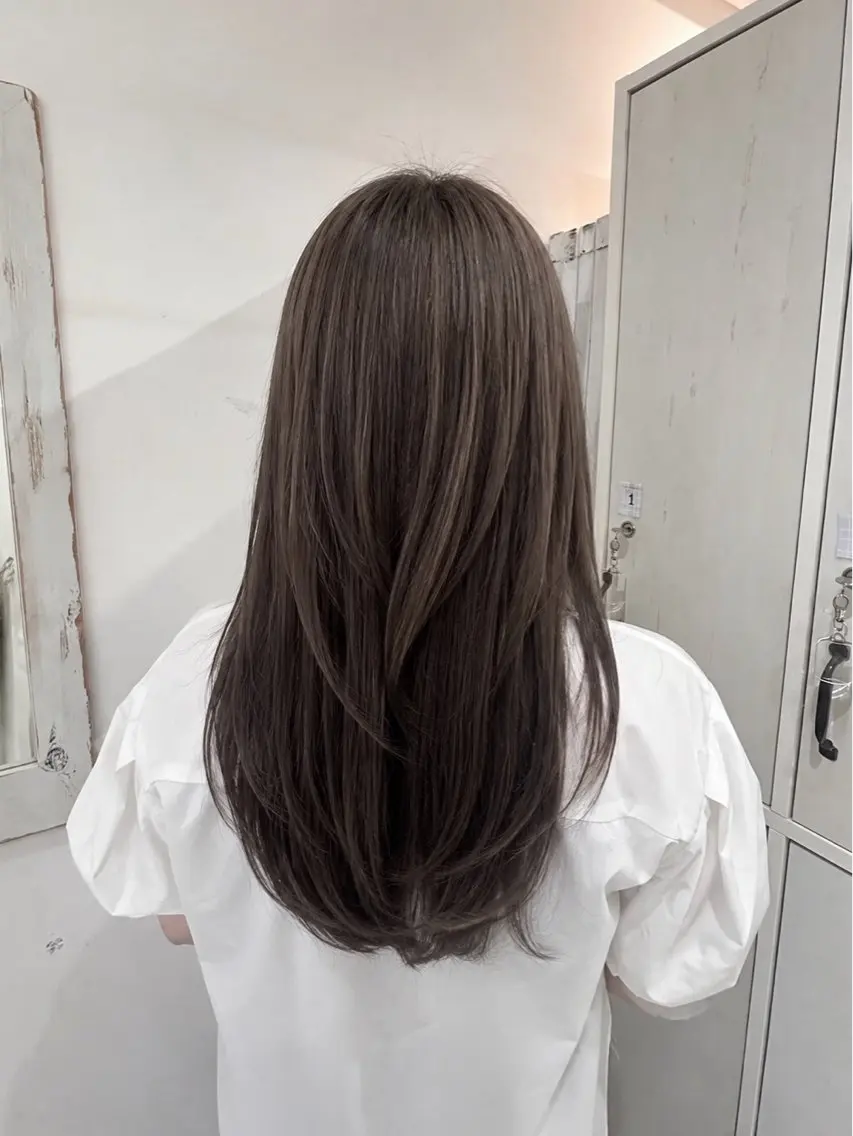 ロング レイヤーカット/ ダブルカラー🎀らむのヘアスタイル