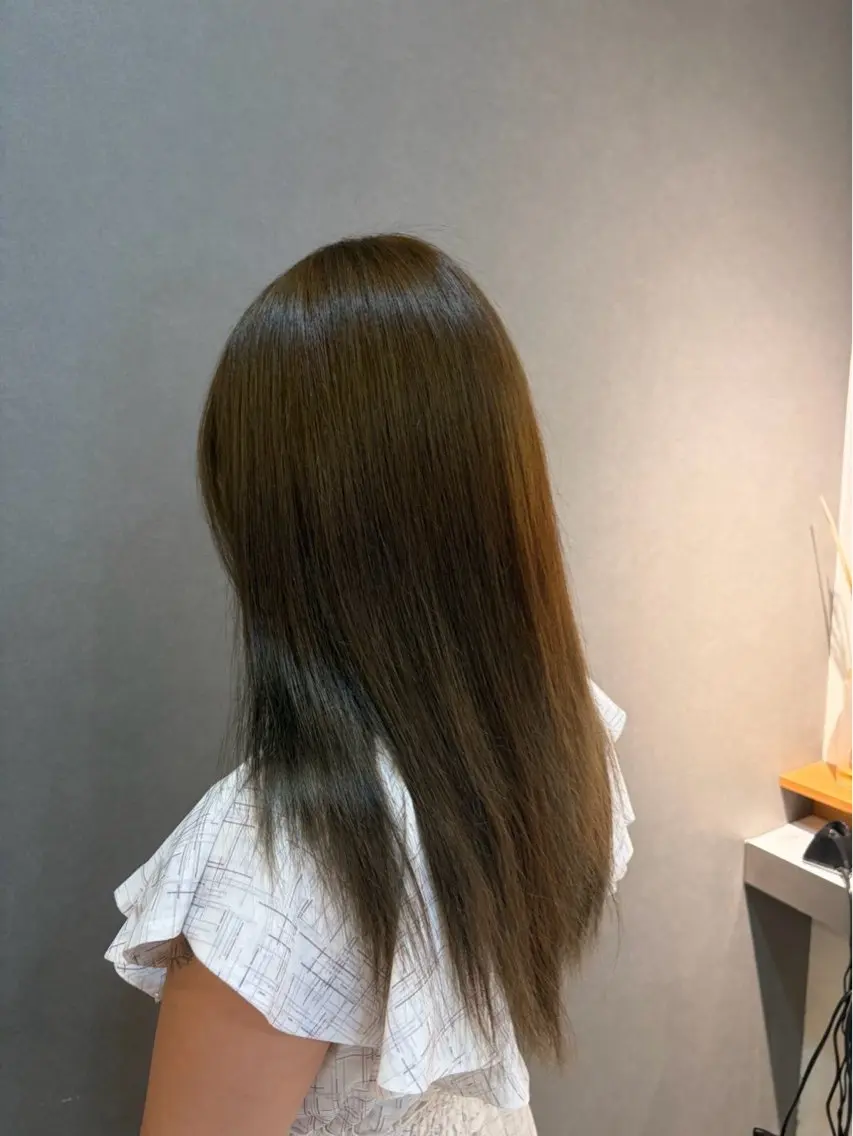 ロング ヘアカラー hair bonitaのヘアスタイル