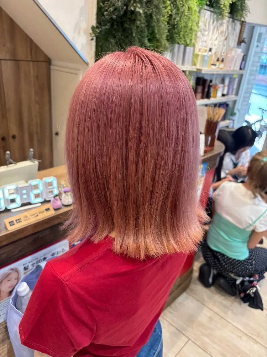 カラー ヘアカラー 透明感カラー🫧/ ハイトーン/いよりのヘアスタイル