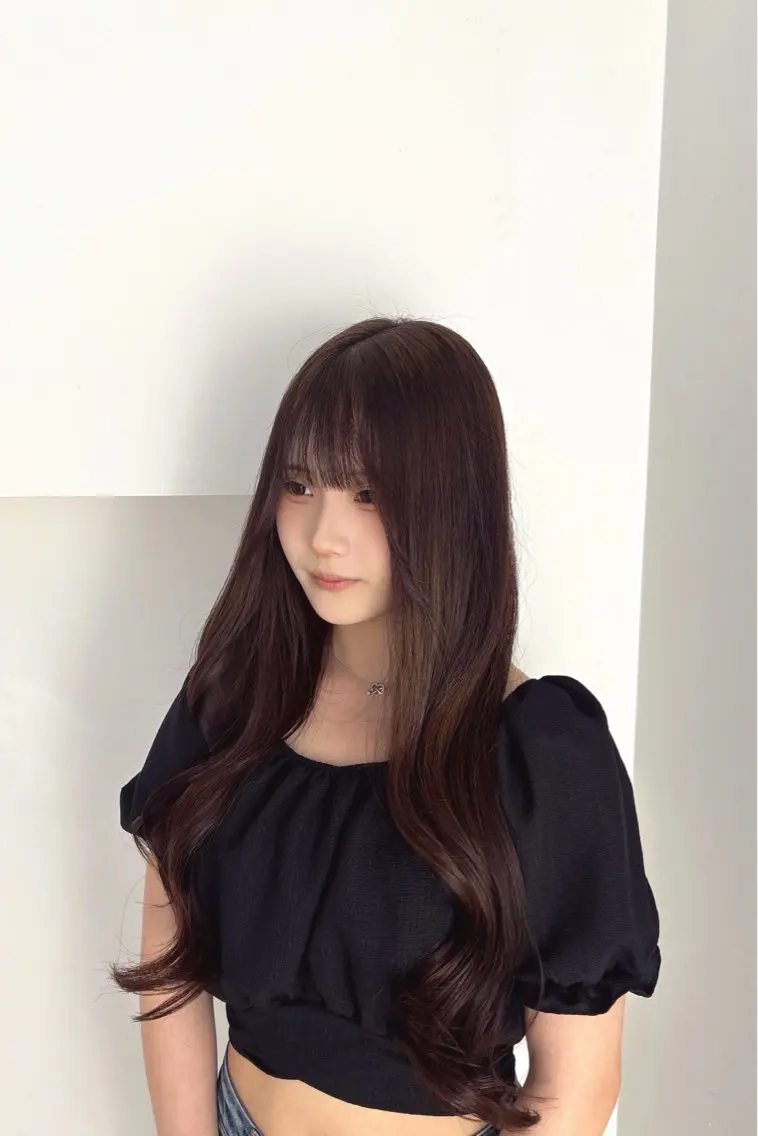 ロング カラー カット ヘアカラー lolonois 愛のヘアスタイル