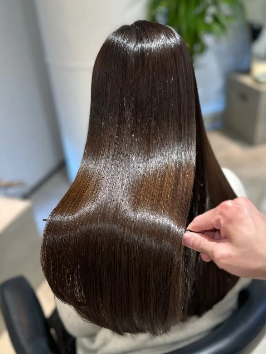 ロング パーマ 縮毛矯正 トリートメント 美髪矯正🫧艶髪特化 🫧関口太郎のヘアスタイル
