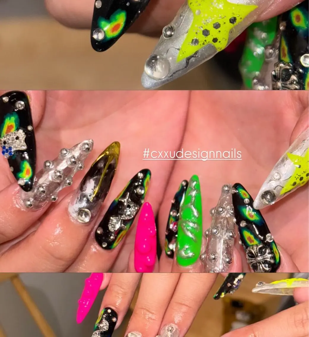 ネイル ハンドネイル 🐬Cxxu° Nail✝️のネイルデザイン