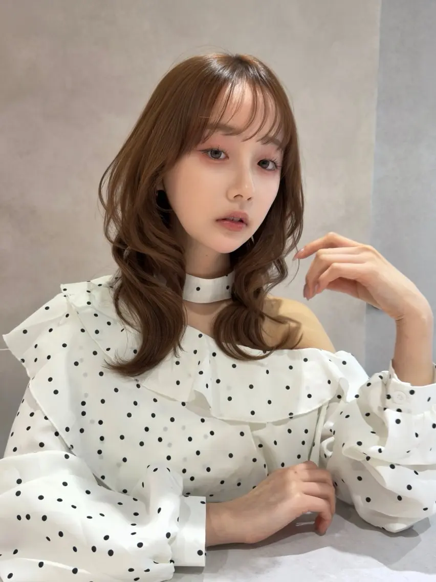 セミロング ✨レイヤー・ブリーチ なしダブル特化✨のヘアスタイル