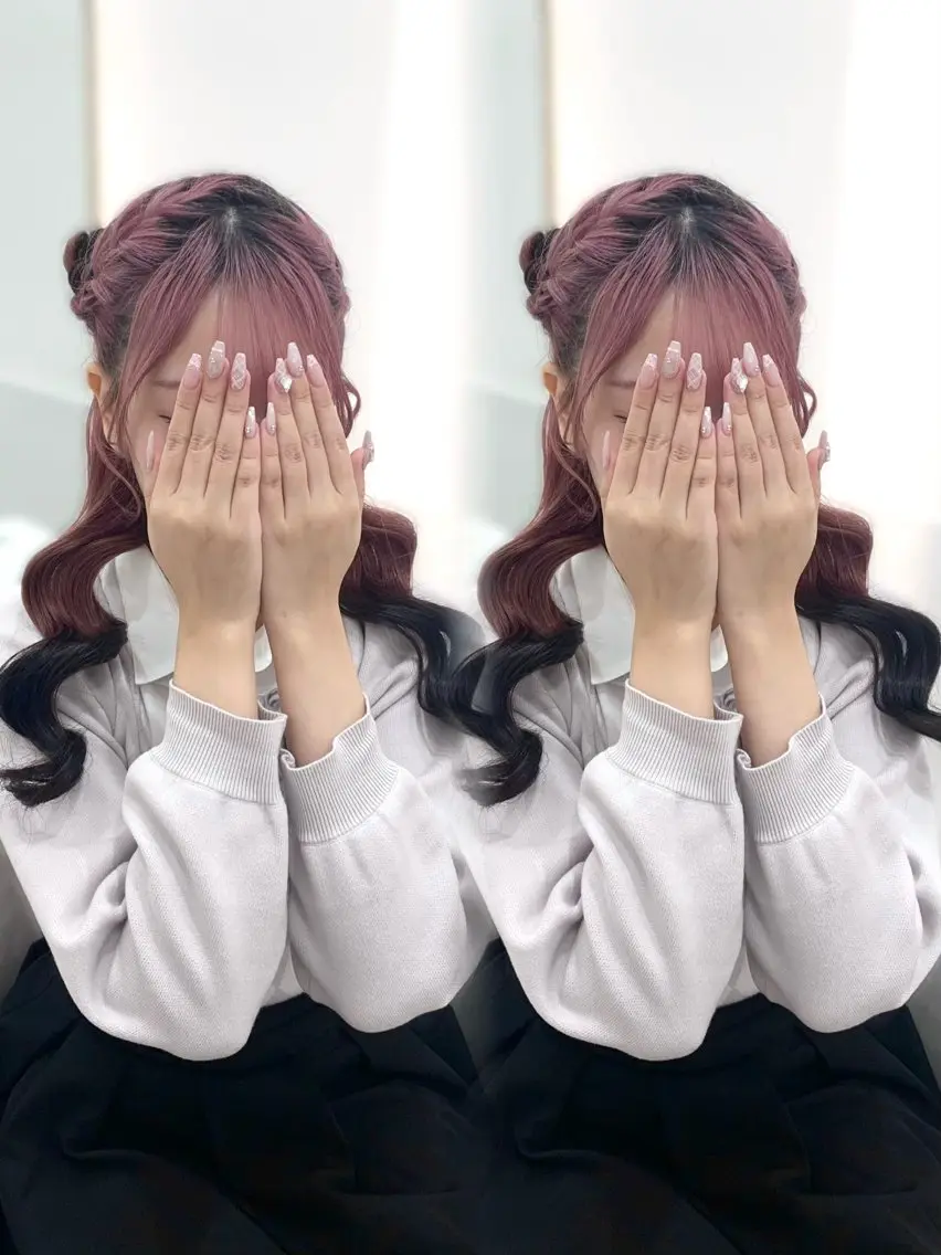 ロング ヘアアレンジ ヘアセット 松村 知佳のヘアスタイル