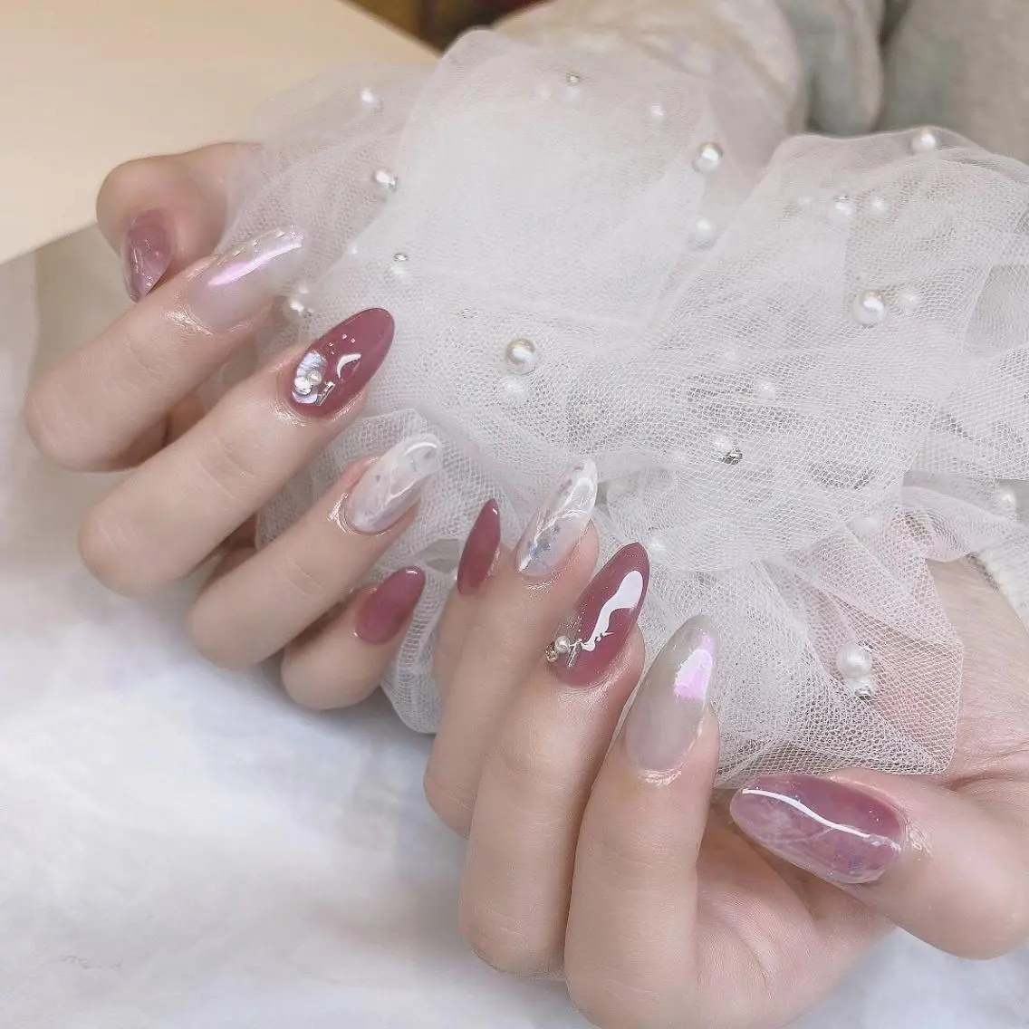 ネイル Tinaネイル 難波のネイルデザイン