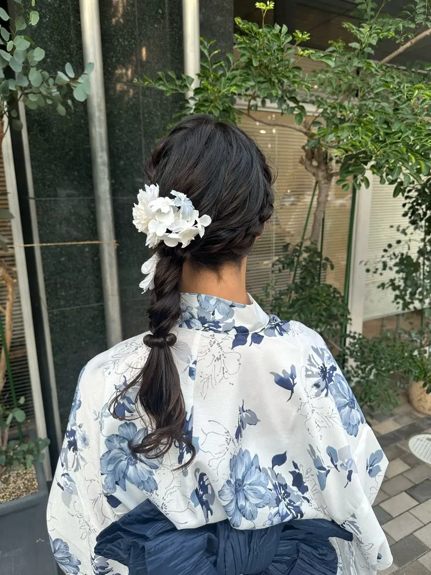 ヘアアレンジ ヘアセット カラーモデル０円／ 🎀Nanase‎のヘアスタイル