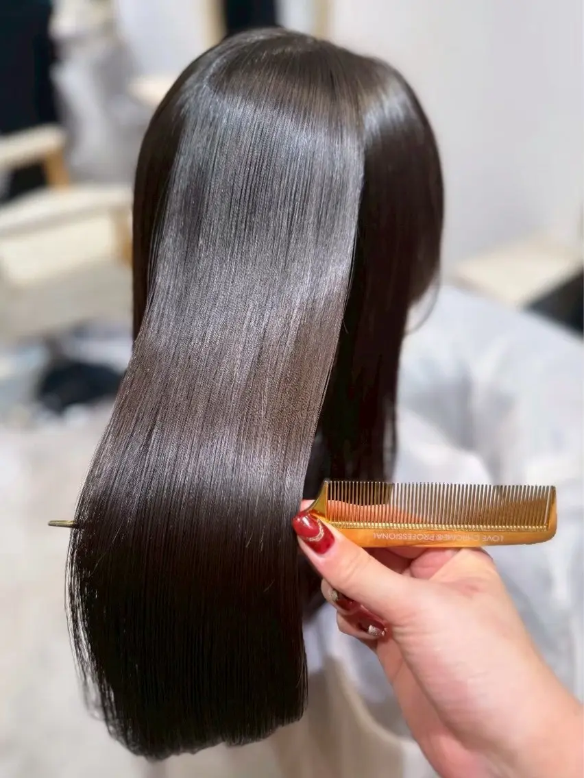 ロング トリートメント 木村 心春のヘアスタイル