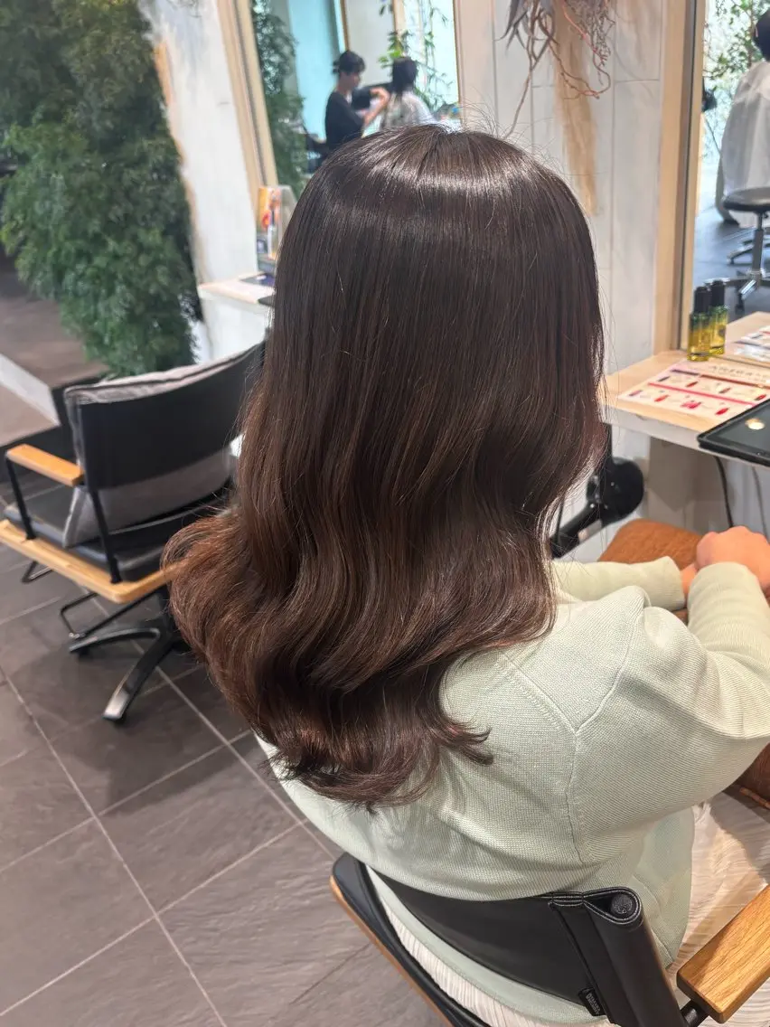 ミディアム カラー オーガニックカラー/ 表参道/ルカのヘアスタイル