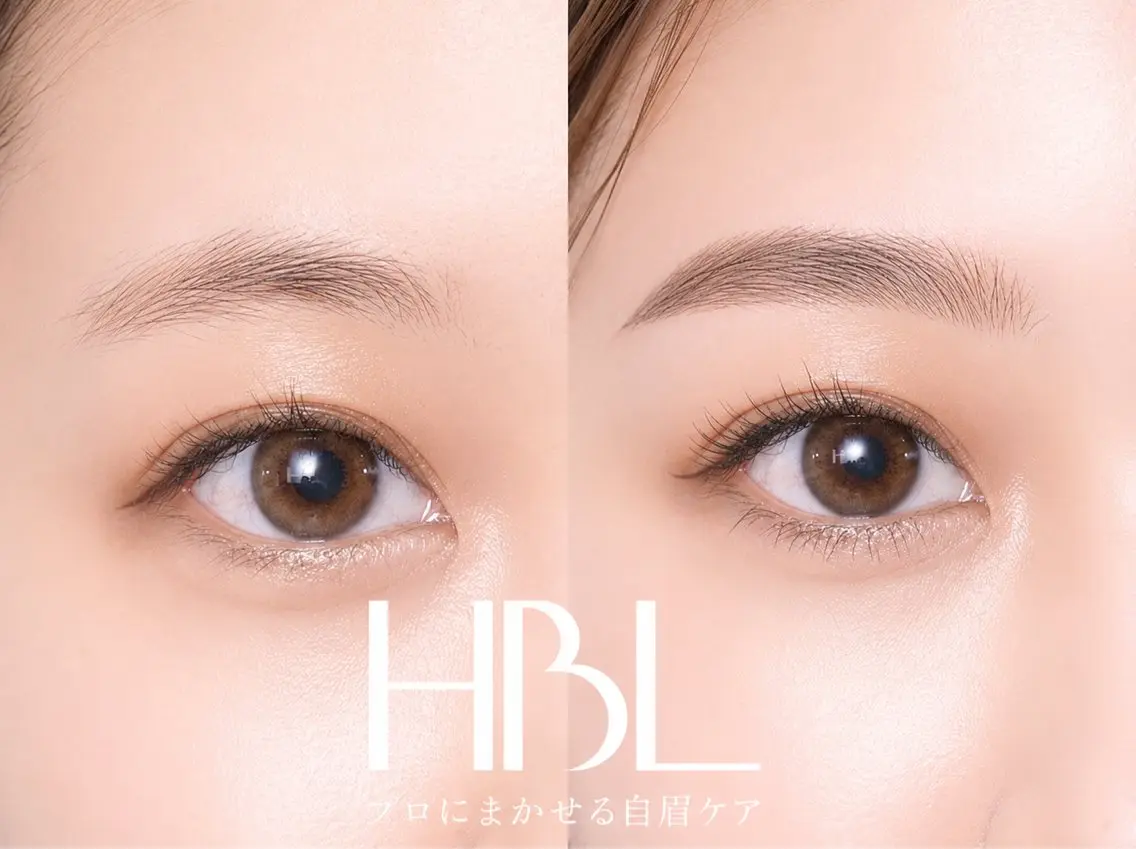 【再来45日以内】HBL+眉毛WAX+メイク 美眉を保つ ¥5800の写真