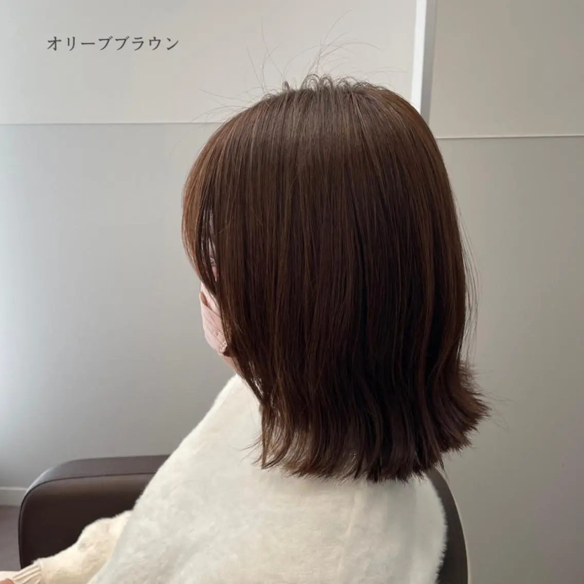 セミロング カラー SAKI ☺︎のヘアスタイル
