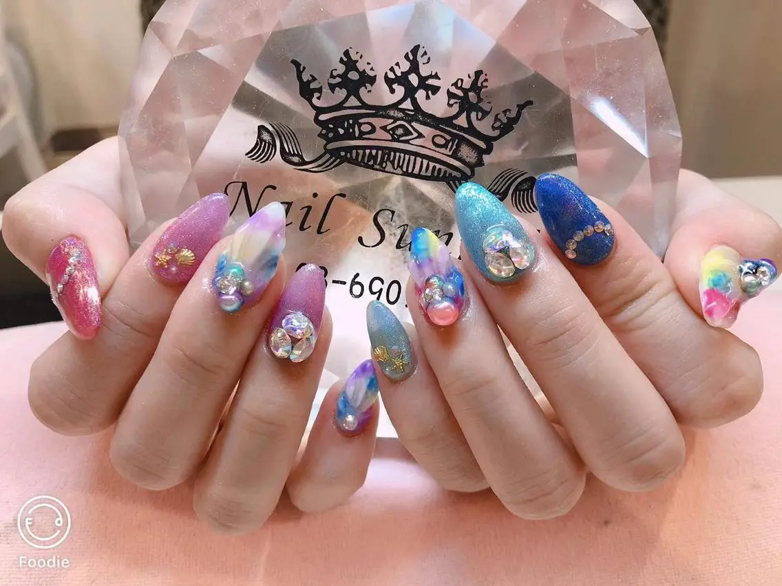ネイル 長さだし専門店 M2　rikaのネイルデザイン