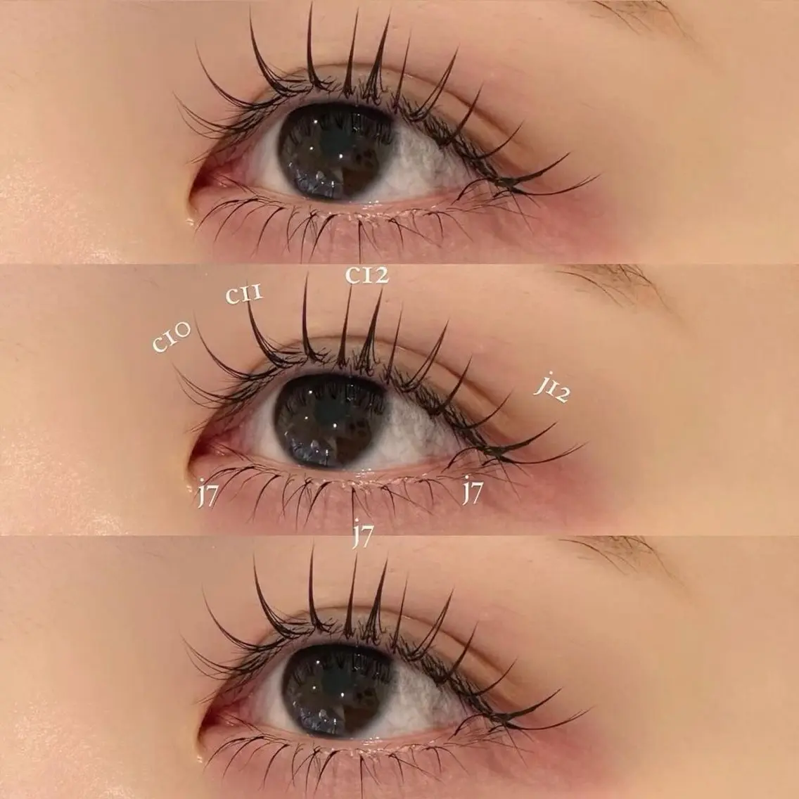 マツエク・マツパ フラットラッシュ eyelist RENAのマツエク・マツパデザイン