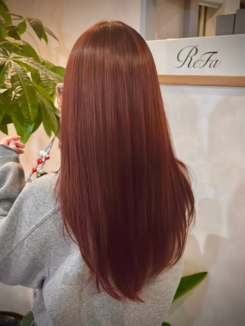 ロング カット ヘアカラー 堀井 政輝のヘアスタイル