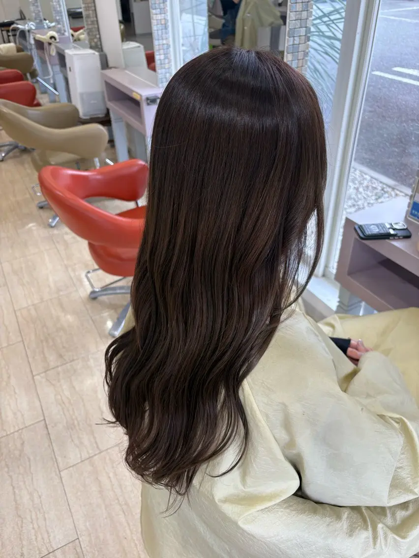 ロング カラー ロング 工藤 彩花のヘアスタイル