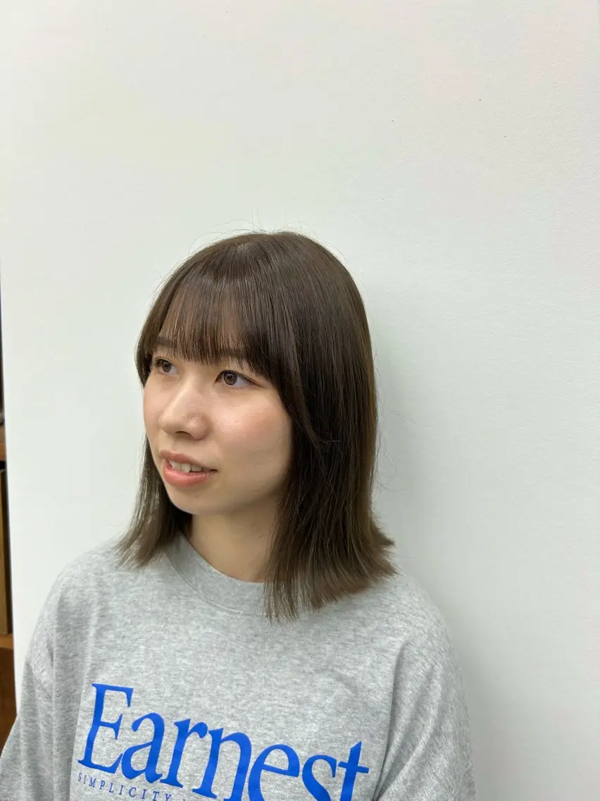 ショート カラー 藤原 あかりのヘアスタイル