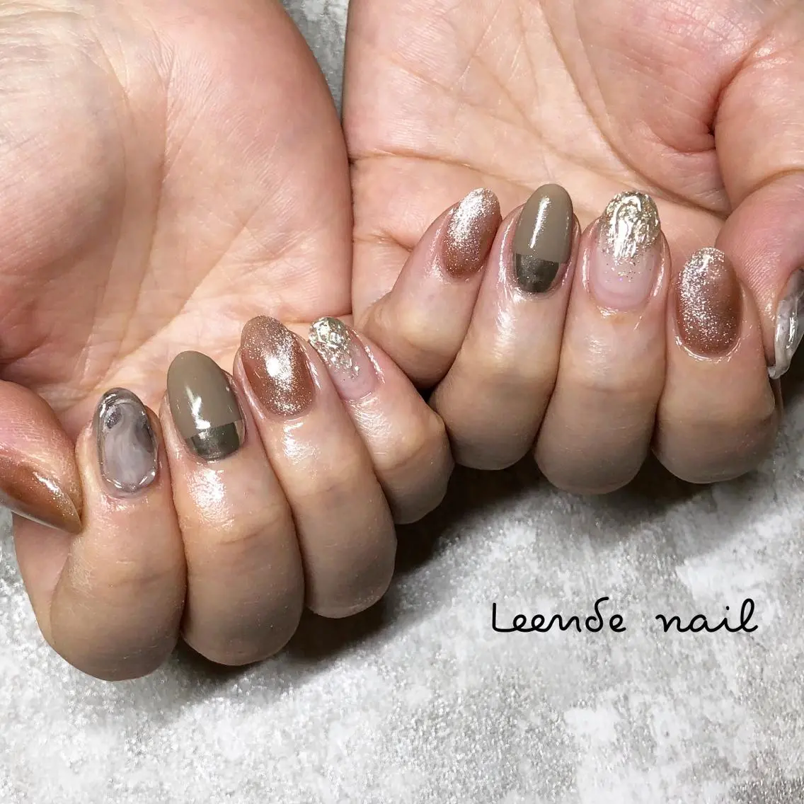 ネイル ハンドネイル Leendenail 【リエンダネイル】のネイルデザイン