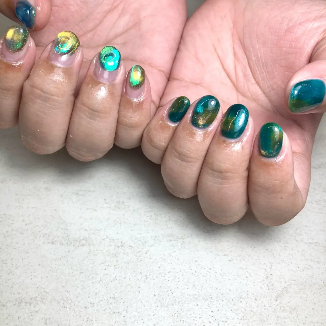 ネイル ハンドネイル sary nailのネイルデザイン