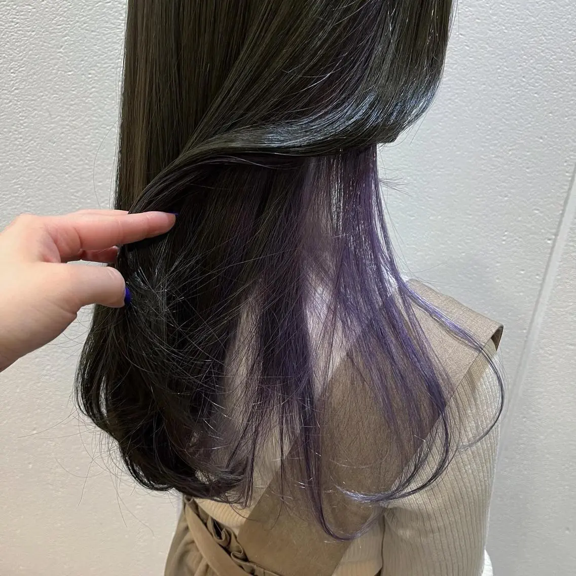 ロング カラー Lolonois梅田 /Okazaki:)のヘアスタイル