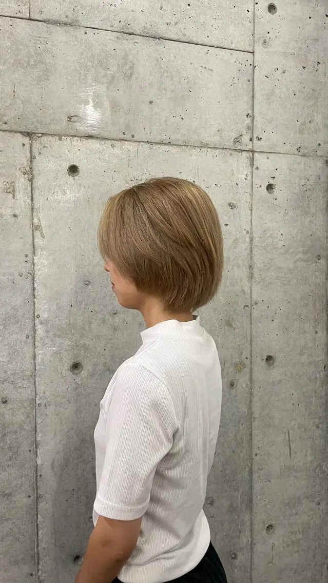 ショート 矢野 恵里佳のヘアスタイル