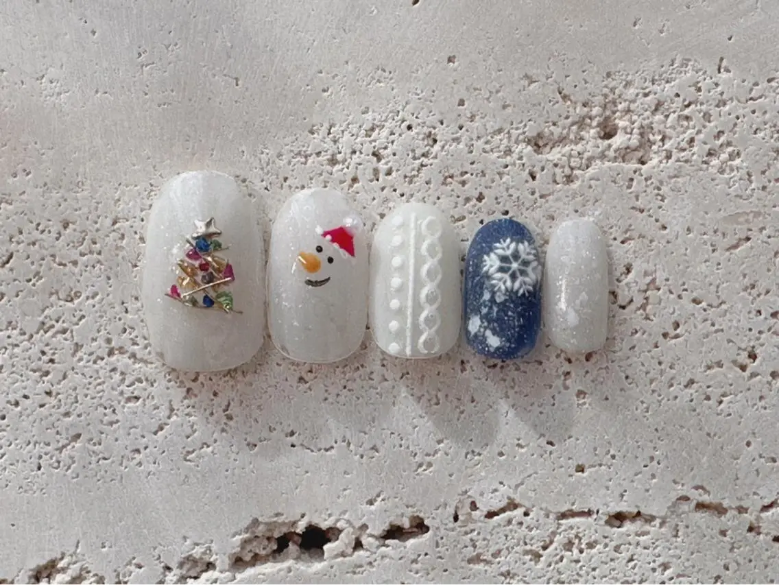 ネイル 冬ネイル クリスマス Nail Katoのネイルデザイン