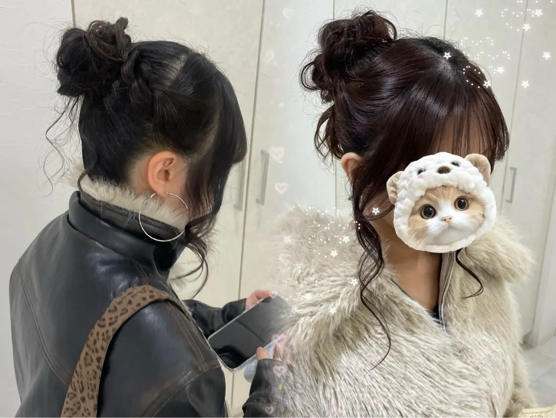ヘアアレンジ ヘアセット 声優オタク美容師🎀 𝑹𝑰𝑵𝑶𝑵のヘアスタイル