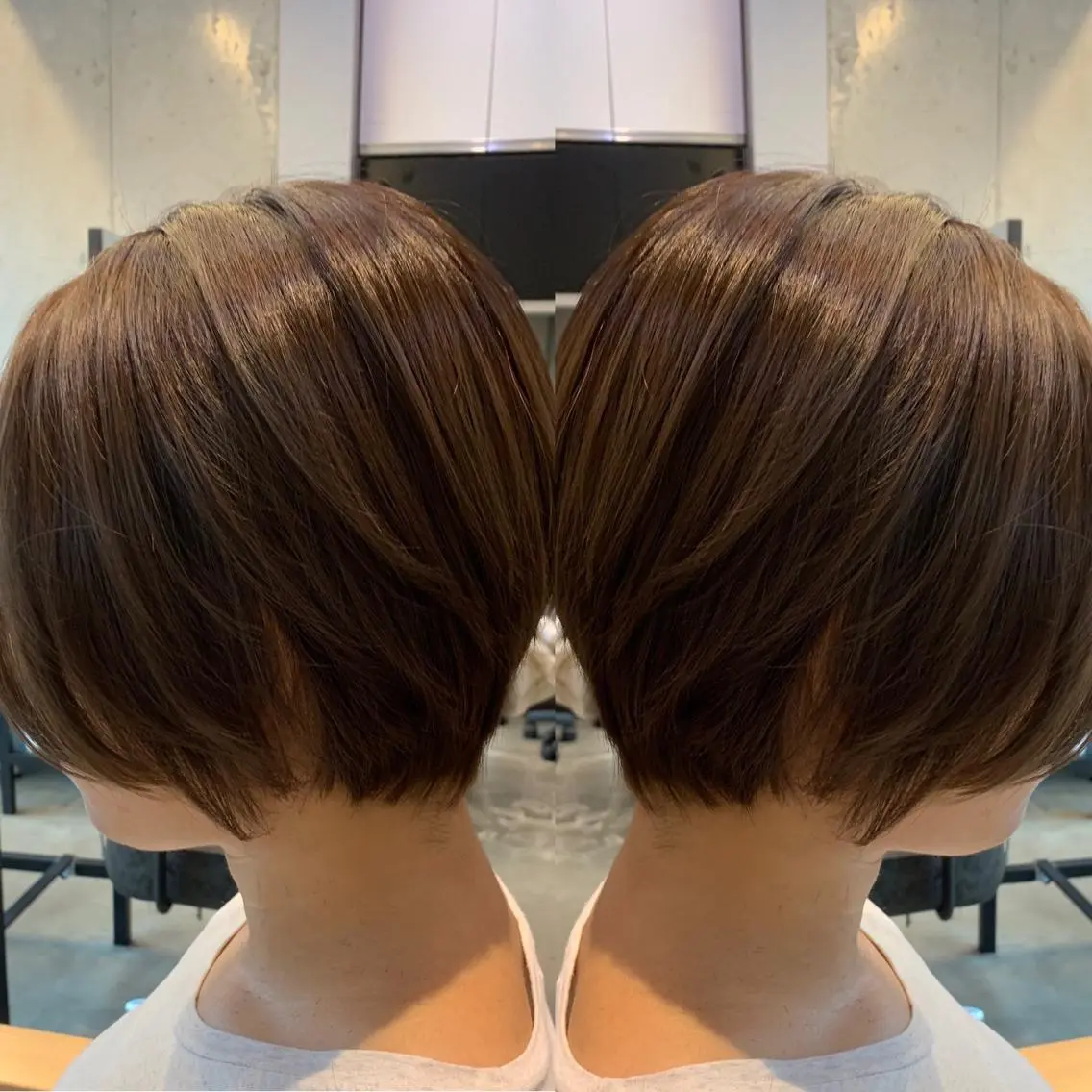 ショート ✨縮毛矯正/髪質改善 錦糸町/松坂拓馬のヘアスタイル