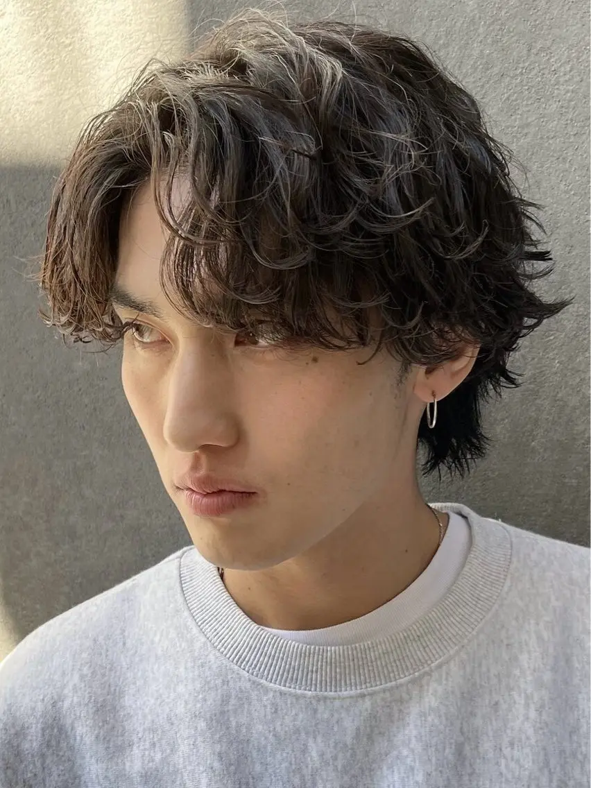 パーマ メンズ カット パーマ fifth天神💥/ パーマ特化/浅井良汰のヘアスタイル