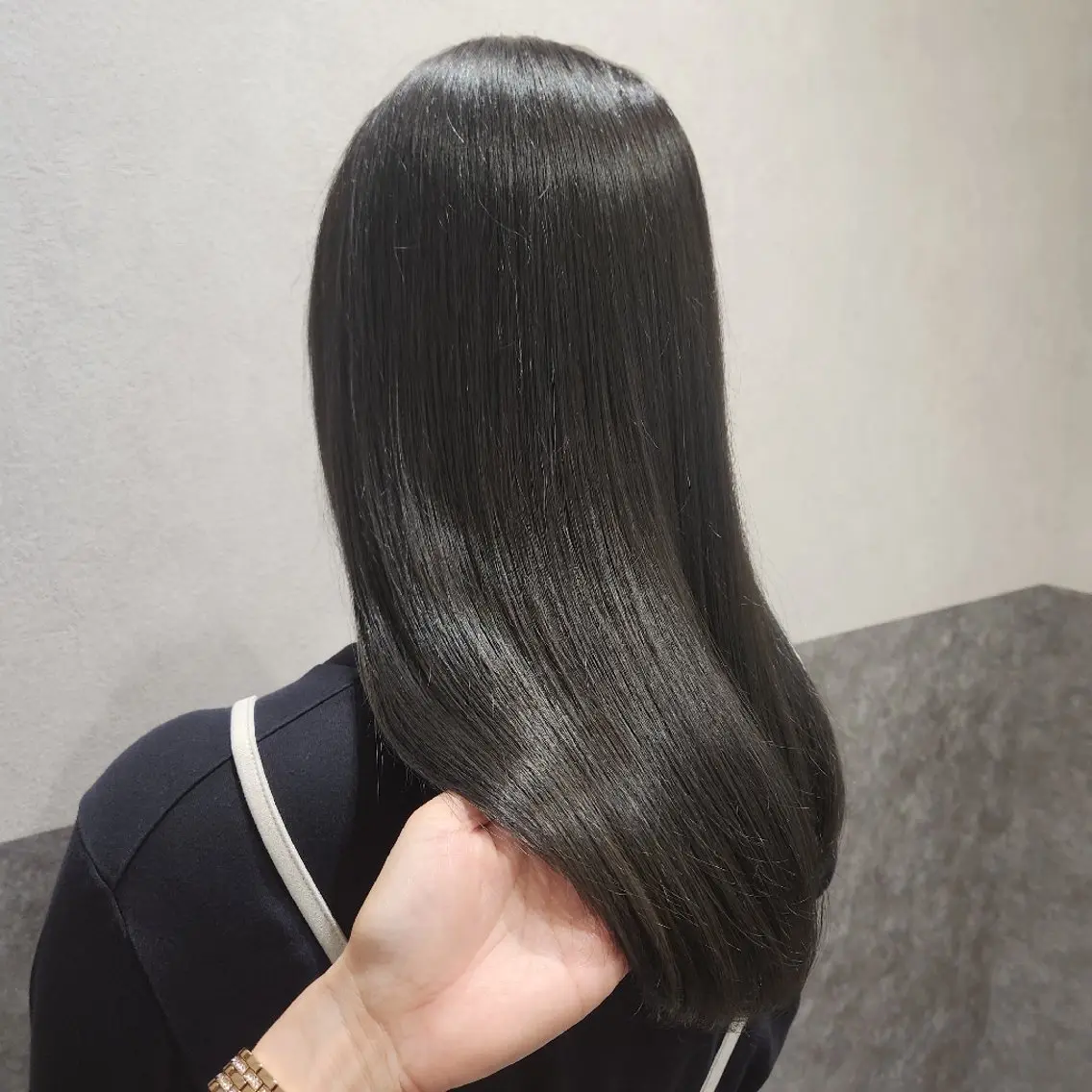 セミロング カラー トリートメント シールエクステ🎀 ホシノ🕒ユウカのヘアスタイル