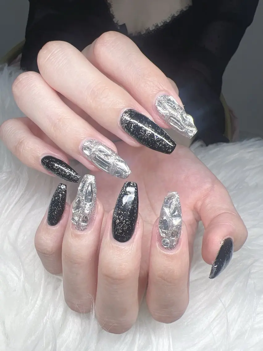 ネイル ハンドネイル Lee Nails チップ長さだし専門店のネイルデザイン