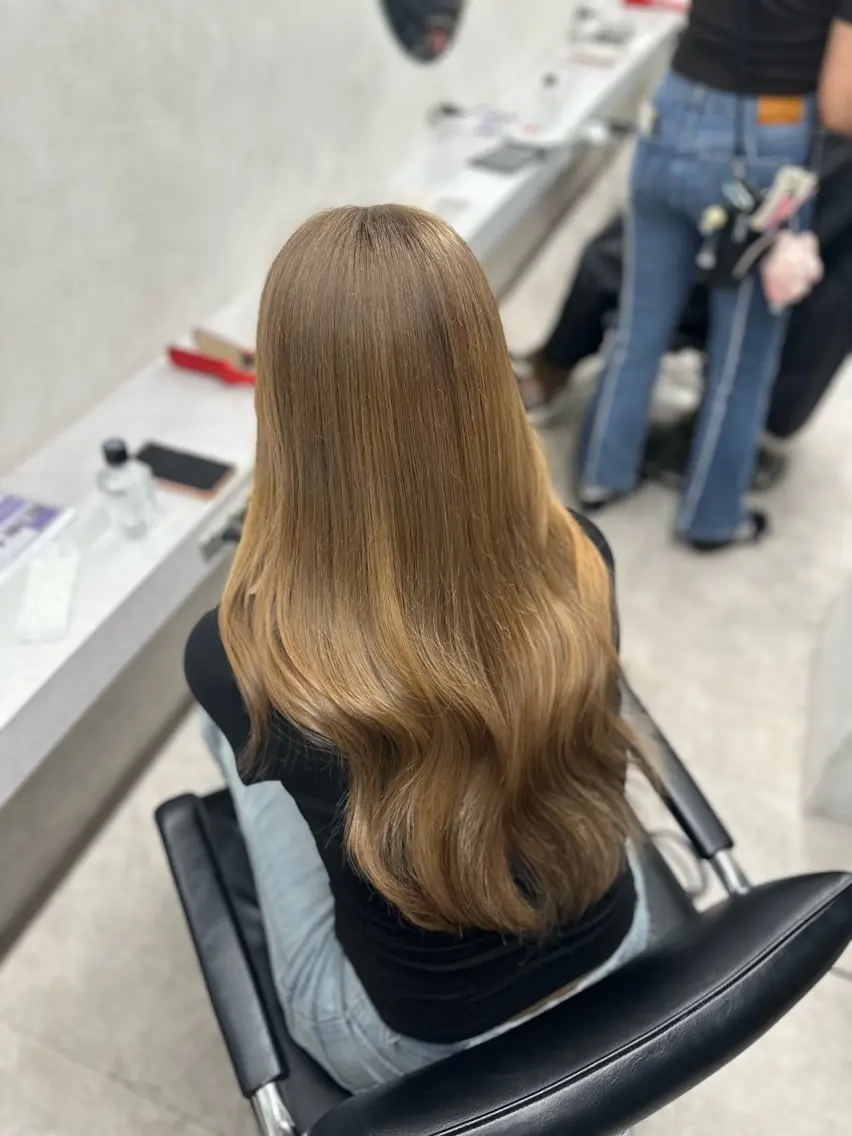 ロング カラー MAIKA💞透明感 カラーモデル募集中のヘアスタイル