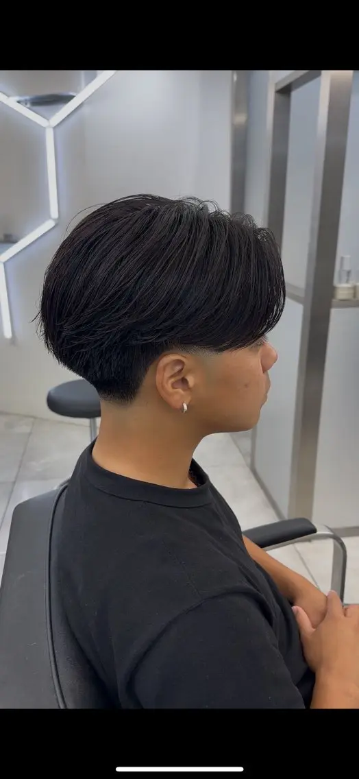 パーマ メンズ カット パーマ 💎メンズカット ／フェザー／細野💎のヘアスタイル