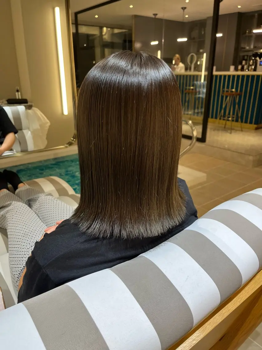 ✂︎カット+MILBON treatment🫧の写真