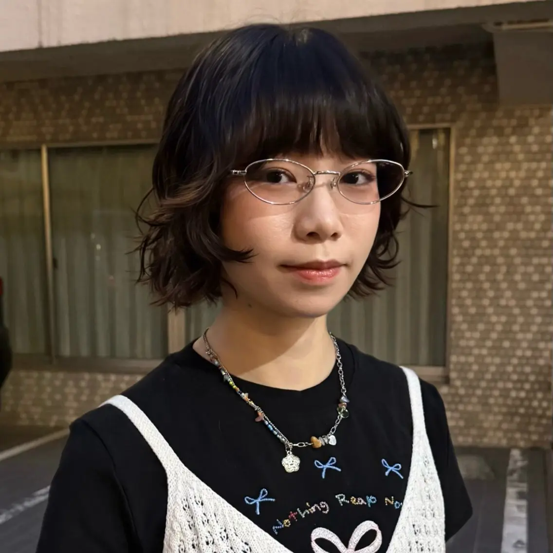 ミディアム カット パーマ 川田大輝 ナチュラルモードのヘアスタイル