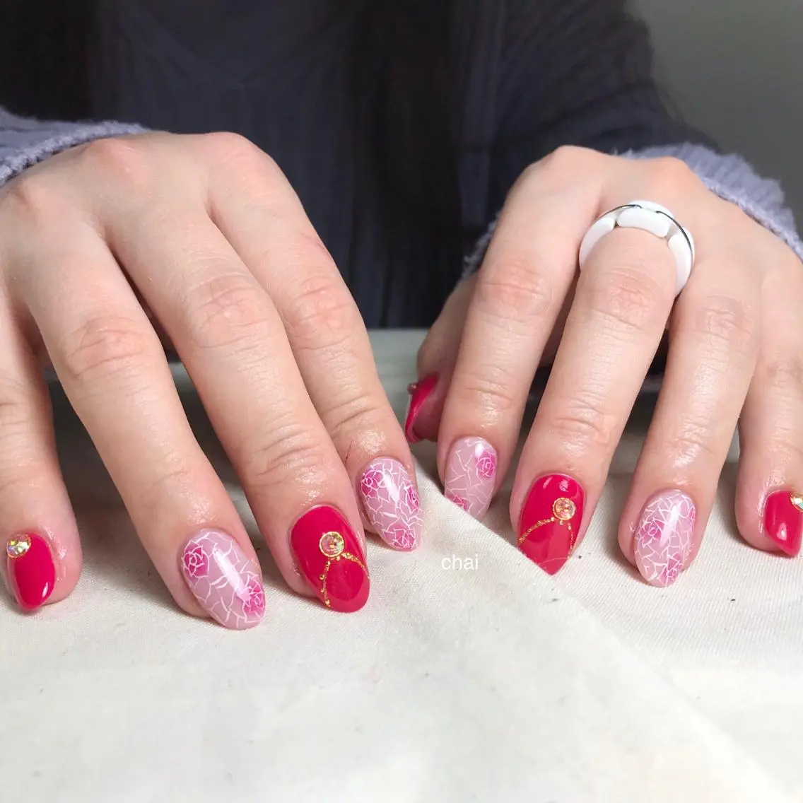 ネイル ハンドネイル chai nail _ai📍鶴橋/桃谷のネイルデザイン