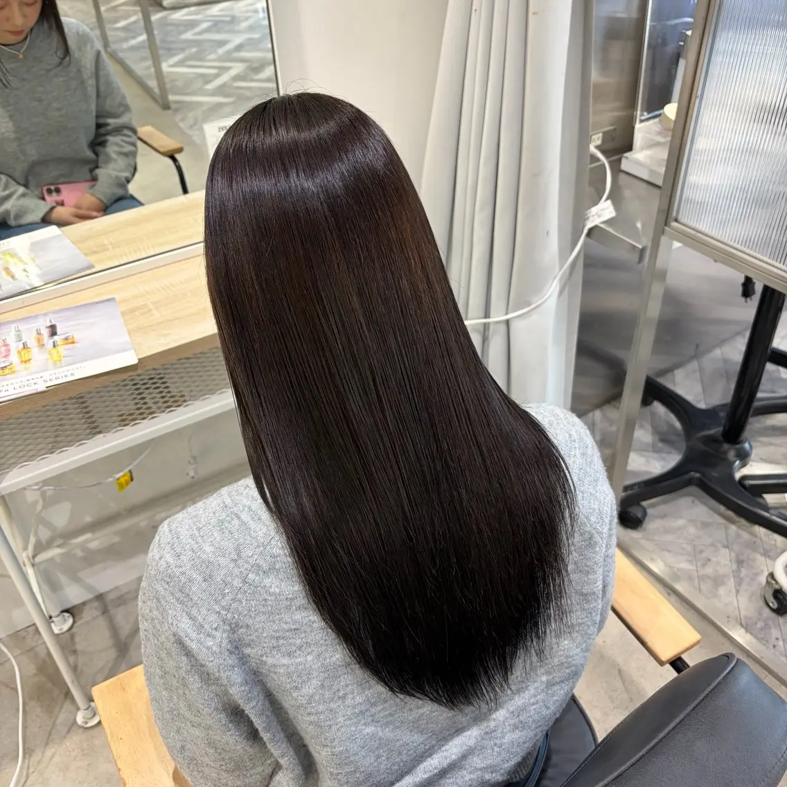ロング カラー ヘアカラー ななみ.⋆𝜗𝜚 透明感カラー/まつパのヘアスタイル