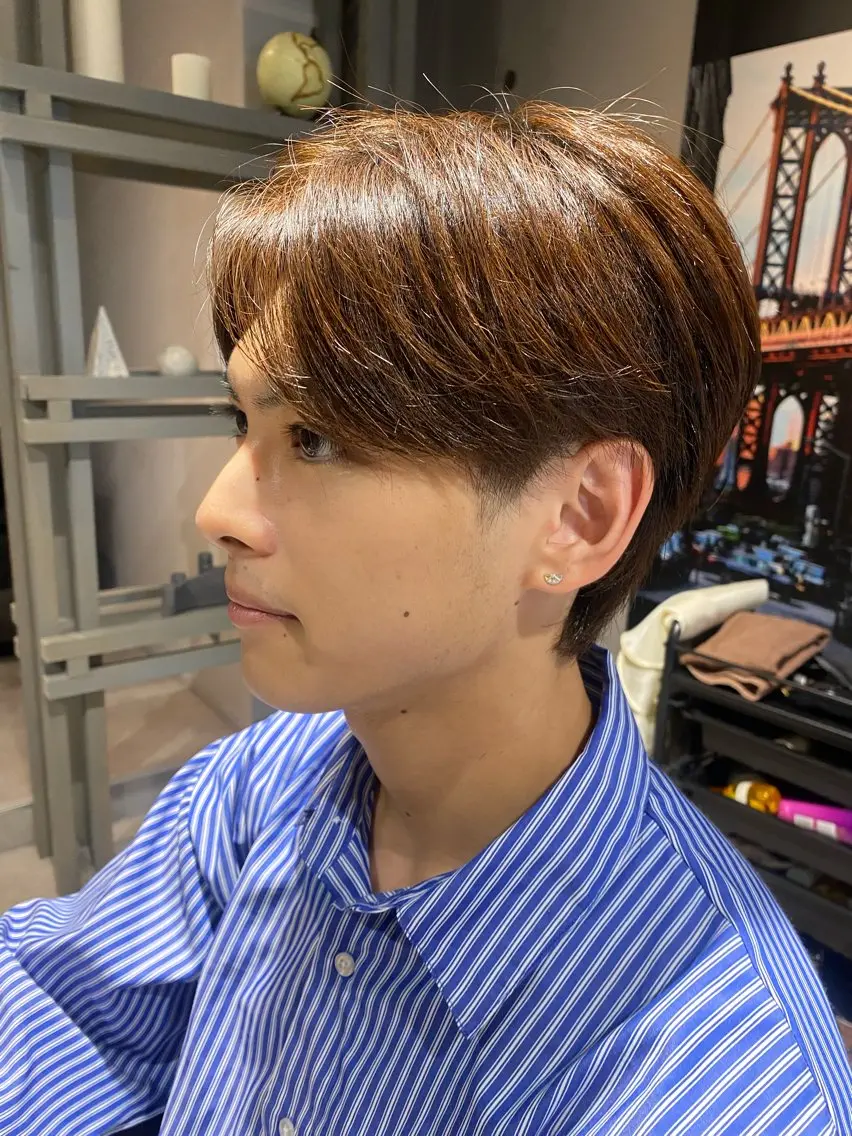 ミディアム メンズ カット 似合う髪型が 分からない方へのヘアスタイル