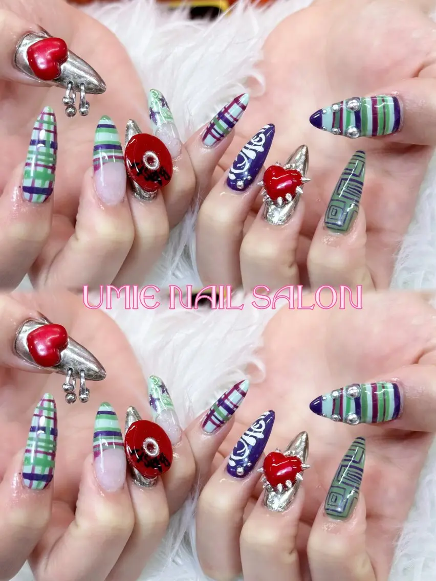 ネイル UMIE  NAIL かんえのネイルデザイン
