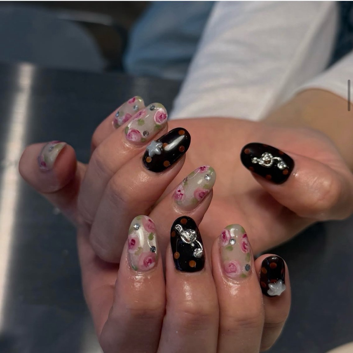 ネイル ハンドネイル フットネイル ゆびノさき harajukuのネイルデザイン
