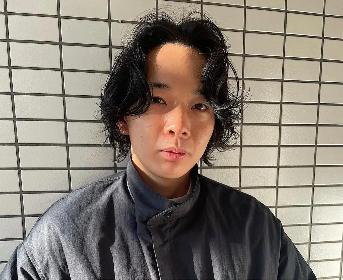 ショート メンズ メンズパーマ 渋谷/原宿/メンズ/ コヤマトモヤのヘアスタイル