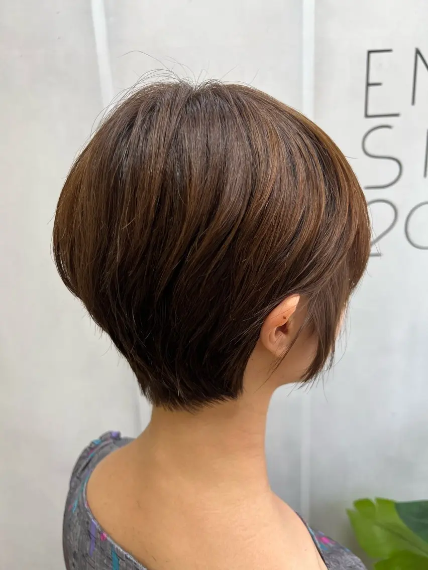 ショート カラー ショートヘア 🦋.*˚オタク美容 師アキバノノカ🦋のヘアスタイル