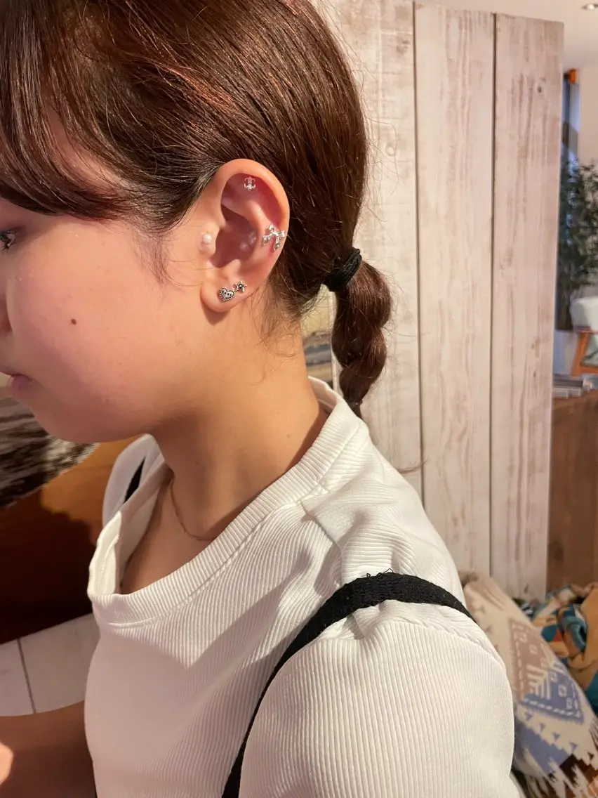 【話題】耳つぼジュエリー 💎の写真