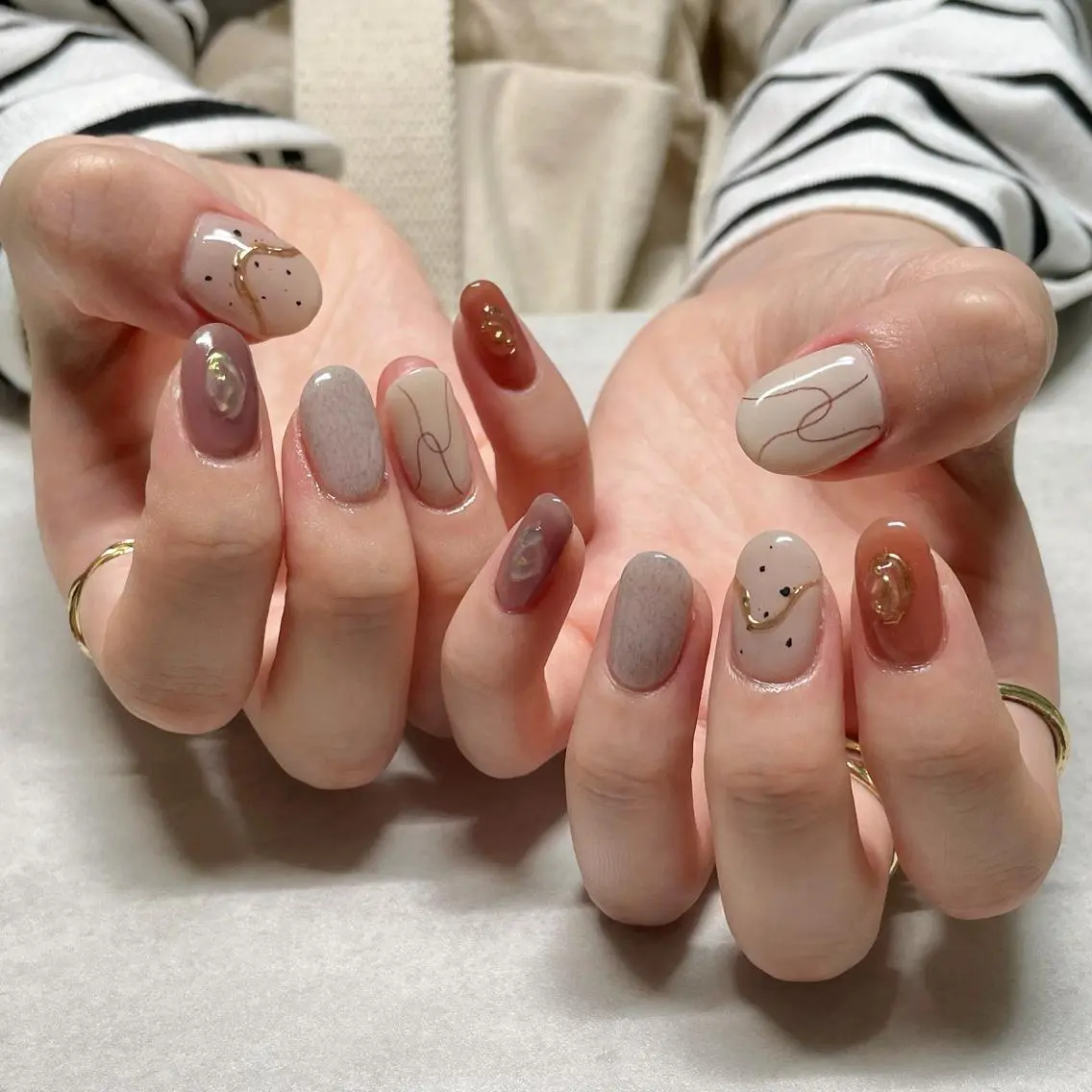 ネイル ハンドネイル reika .のネイルデザイン