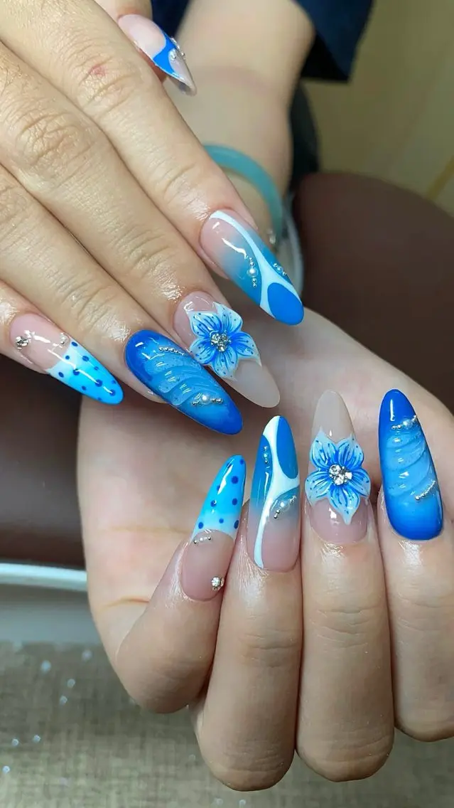 ロング ハンドネイル T&D NailSalonのネイルデザイン