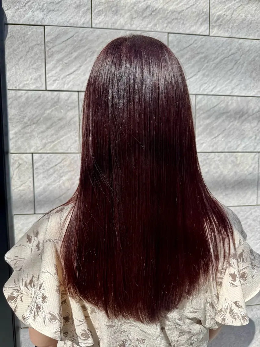 ロング カラー ヘアカラー ✂️ 小倉ちか✂️のヘアスタイル